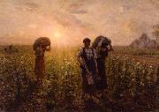 Jules Breton The End of the Working Day Spain oil painting artist